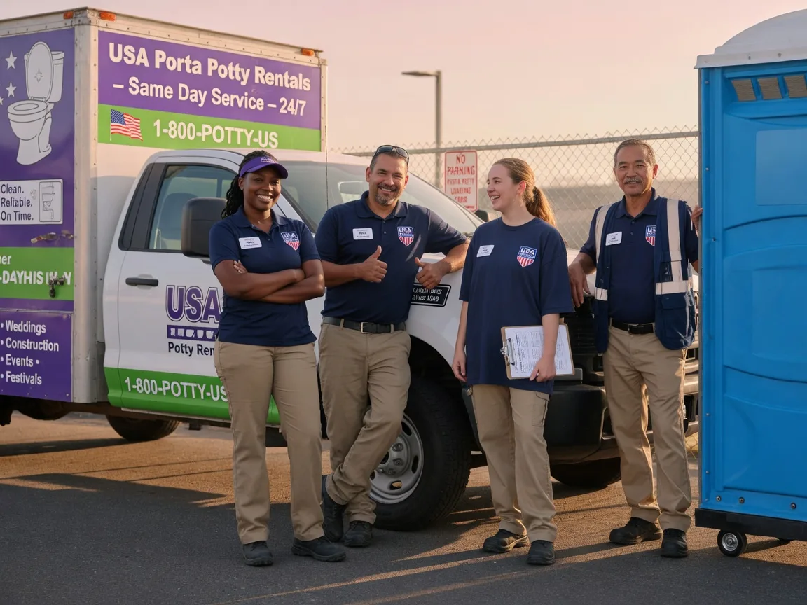 Porta Potty Rental company in Oakwood, GA