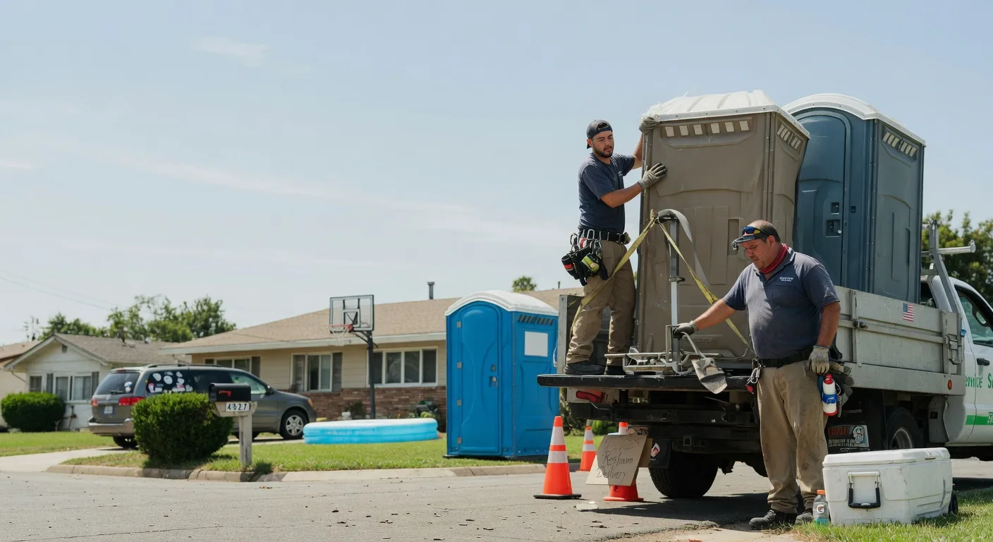 Porta Potty Rental in Oakwood, GA near me