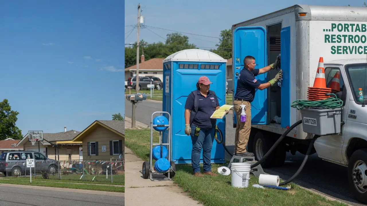 Portable Toilet Rental in Oakwood, GA near me